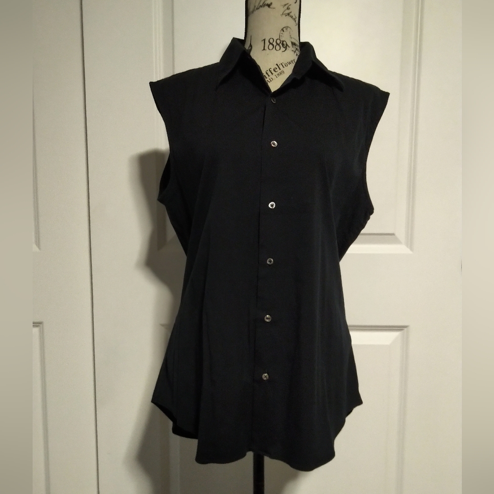 Valentino Dressy Button Down Blouse - Size L